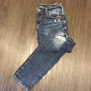 Silver Suki Mid Skinny